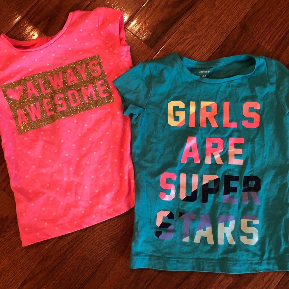 Carter’s 4T Girls T-shirts